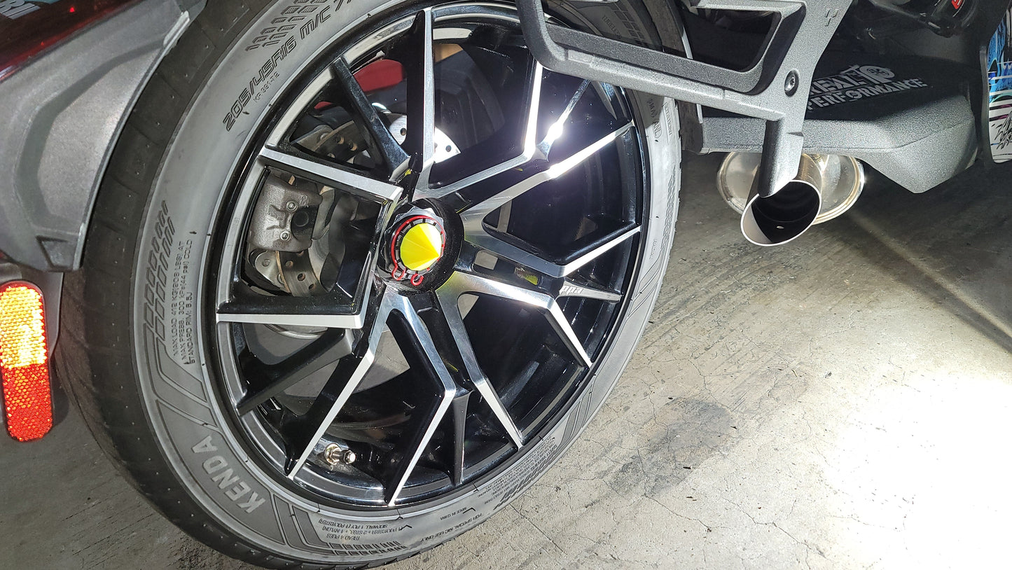 CAN-AM RYKER WHEEL CENTER CAPS - Howling Moto