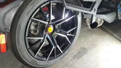 CAN-AM RYKER WHEEL CENTER CAPS - Howling Moto