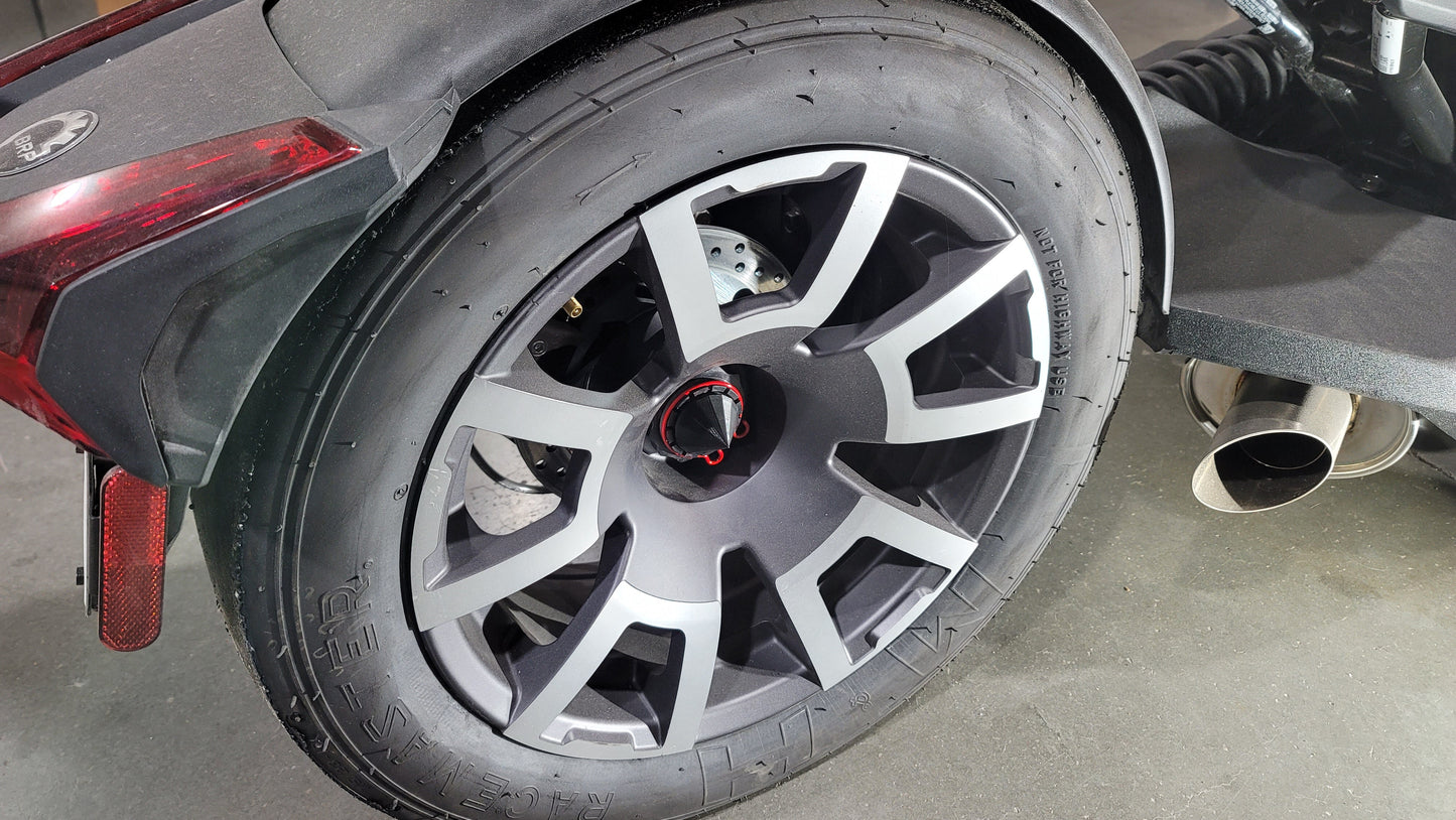 CAN-AM RYKER WHEEL CENTER CAPS - Howling Moto
