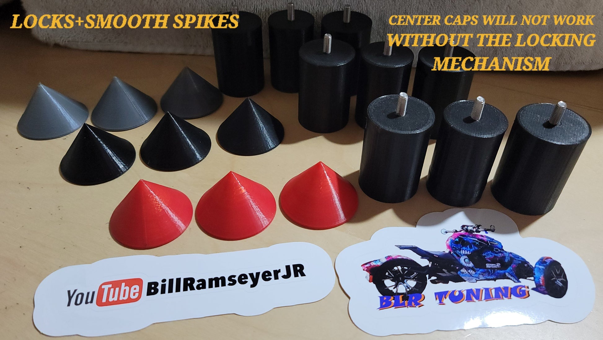 CAN-AM RYKER WHEEL CENTER CAPS - Howling Moto