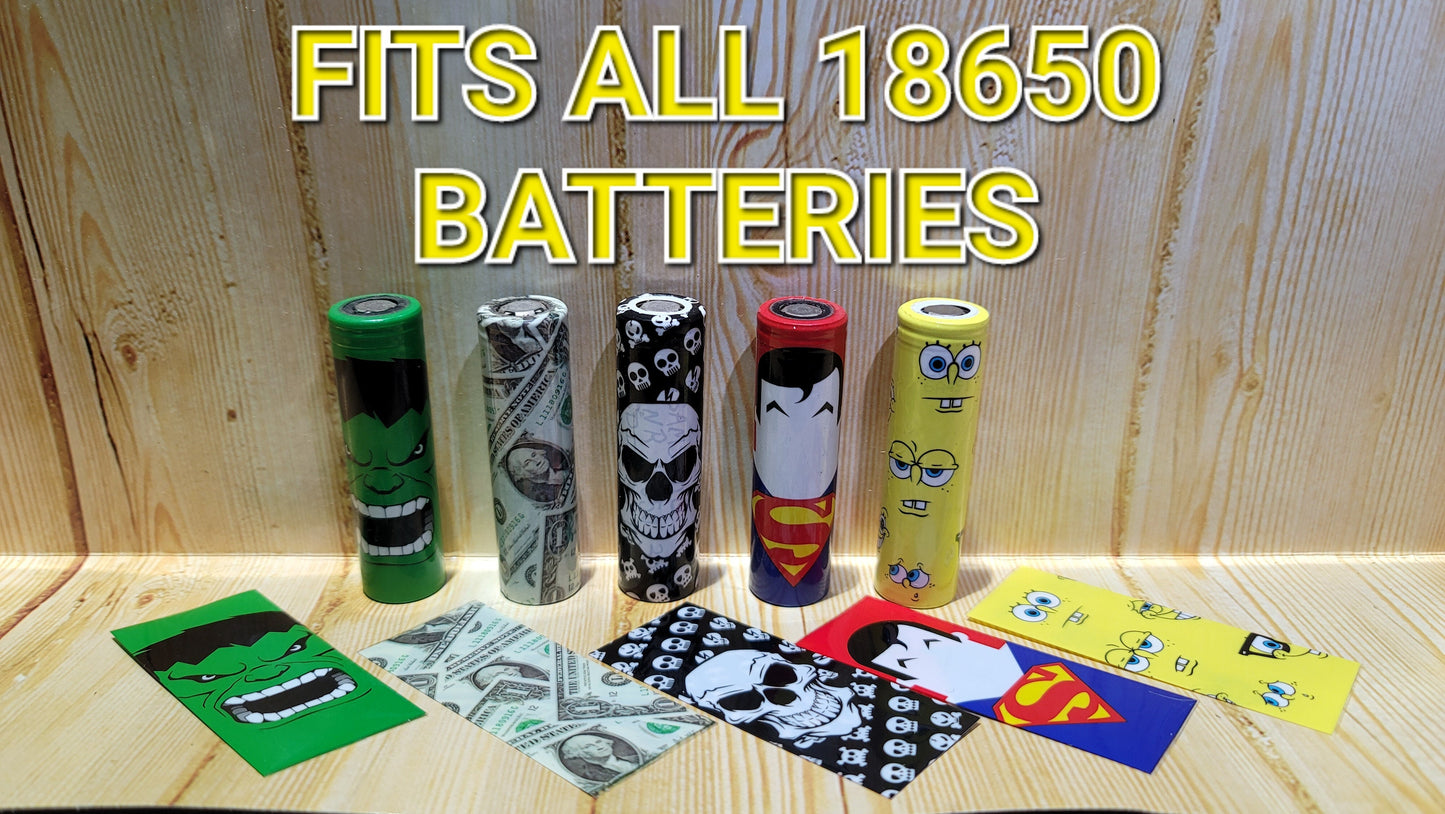 18650 BATTERY WRAP - Howling Moto