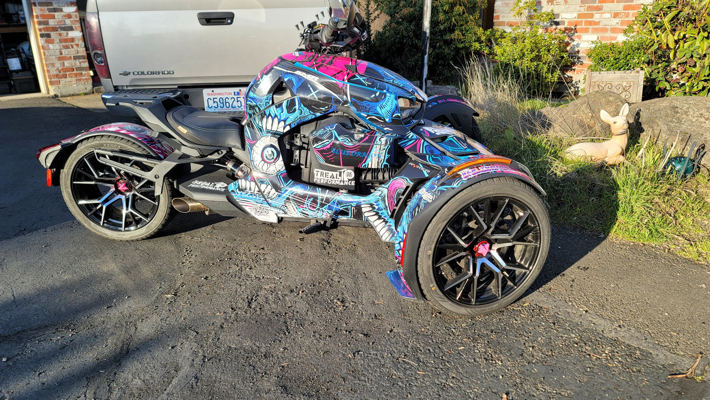 CAN-AM RYKER WHEEL CENTER CAPS - Howling Moto