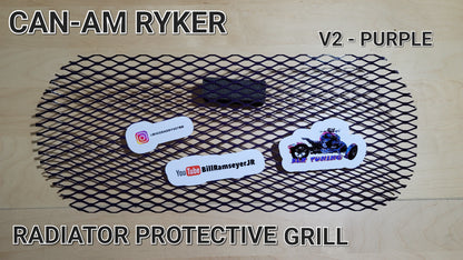 Can-Am Ryker Radiator Protective Grill - Howling Moto
