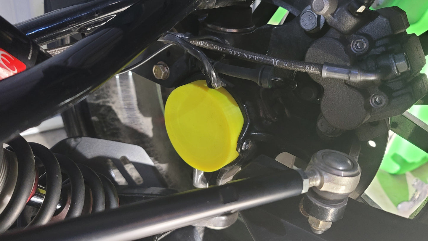 FRONT HUB COVERS FOR CAN-AM RYKER sold as a set of 2 - Howling Moto