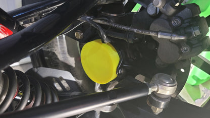 FRONT HUB COVERS FOR CAN-AM RYKER sold as a set of 2 - Howling Moto