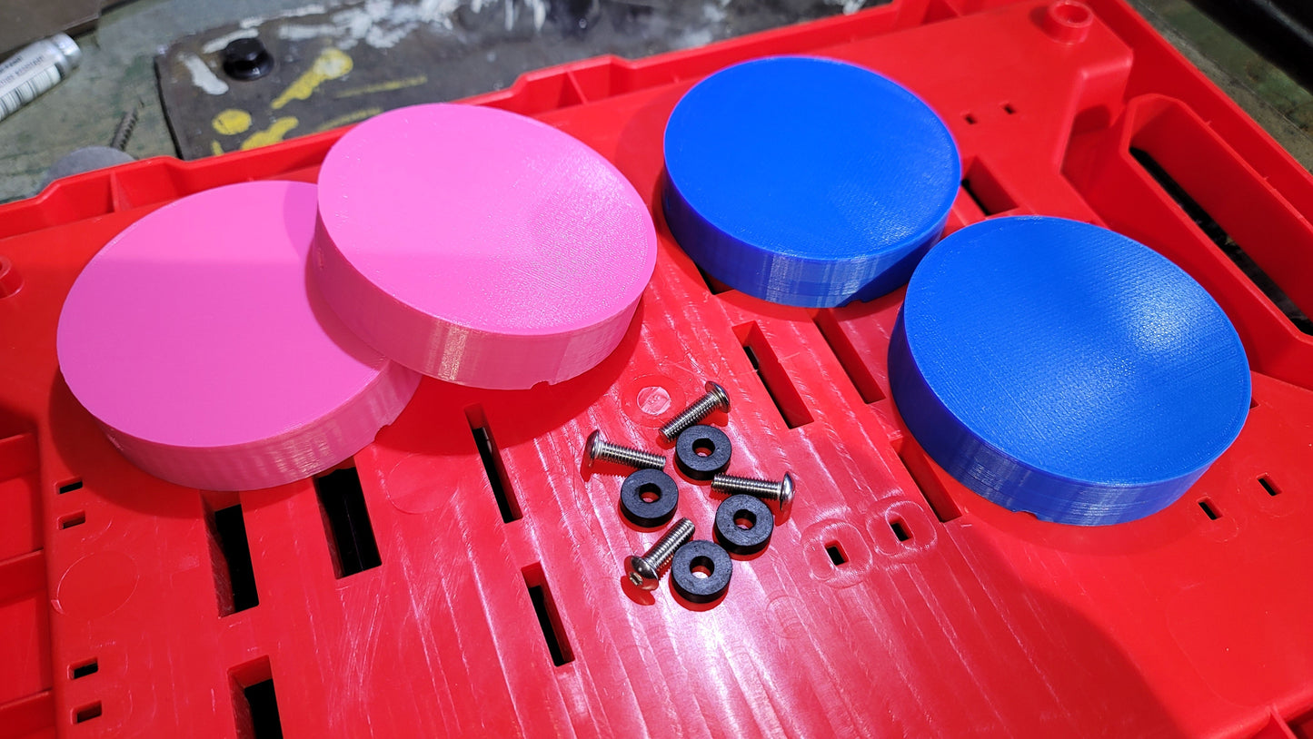 FRONT HUB COVERS FOR CAN-AM RYKER sold as a set of 2 - Howling Moto