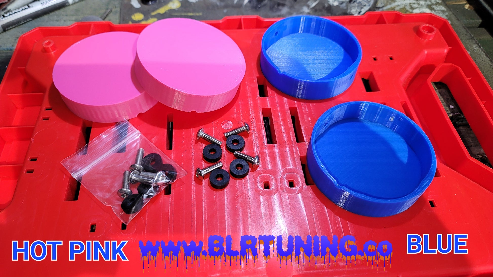 FRONT HUB COVERS FOR CAN-AM RYKER sold as a set of 2 - Howling Moto