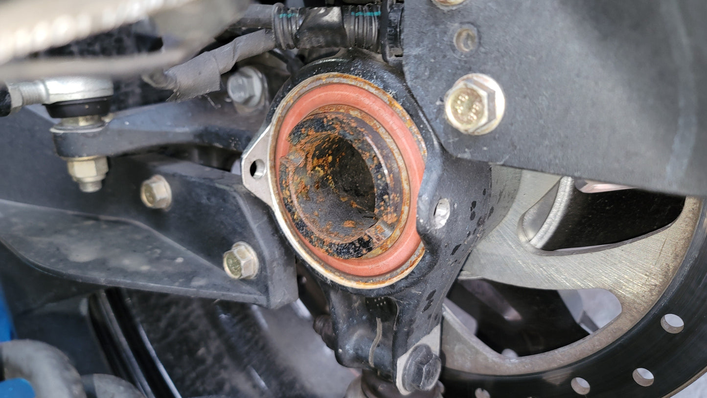 FRONT HUB COVERS FOR CAN-AM RYKER sold as a set of 2 - Howling Moto