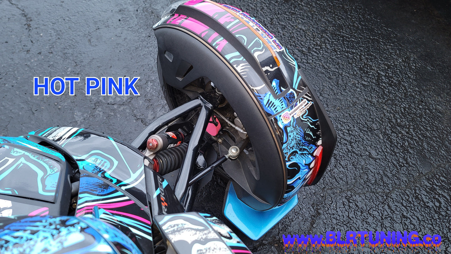 FRONT HUB COVERS FOR CAN-AM RYKER sold as a set of 2 - Howling Moto