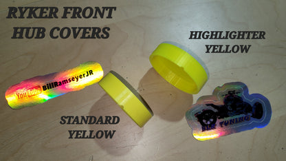 FRONT HUB COVERS FOR CAN-AM RYKER sold as a set of 2 - Howling Moto
