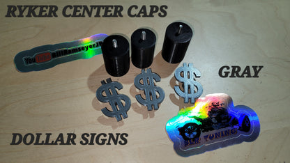CAN-AM RYKER WHEEL CENTER CAPS - Howling Moto