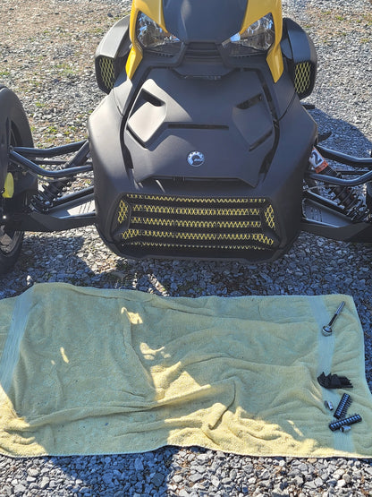 FRONT HUB COVERS FOR CAN-AM RYKER sold as a set of 2 - Howling Moto