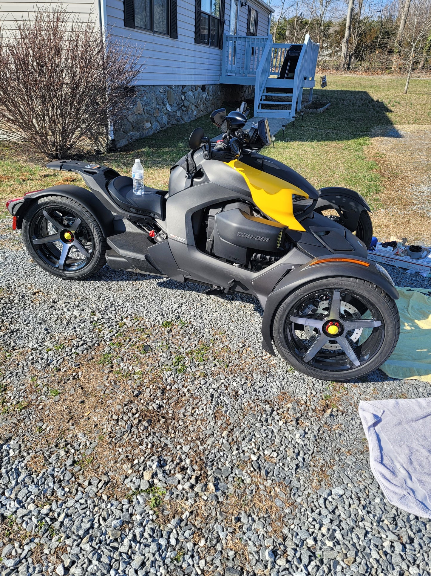 CAN-AM RYKER WHEEL CENTER CAPS - Howling Moto