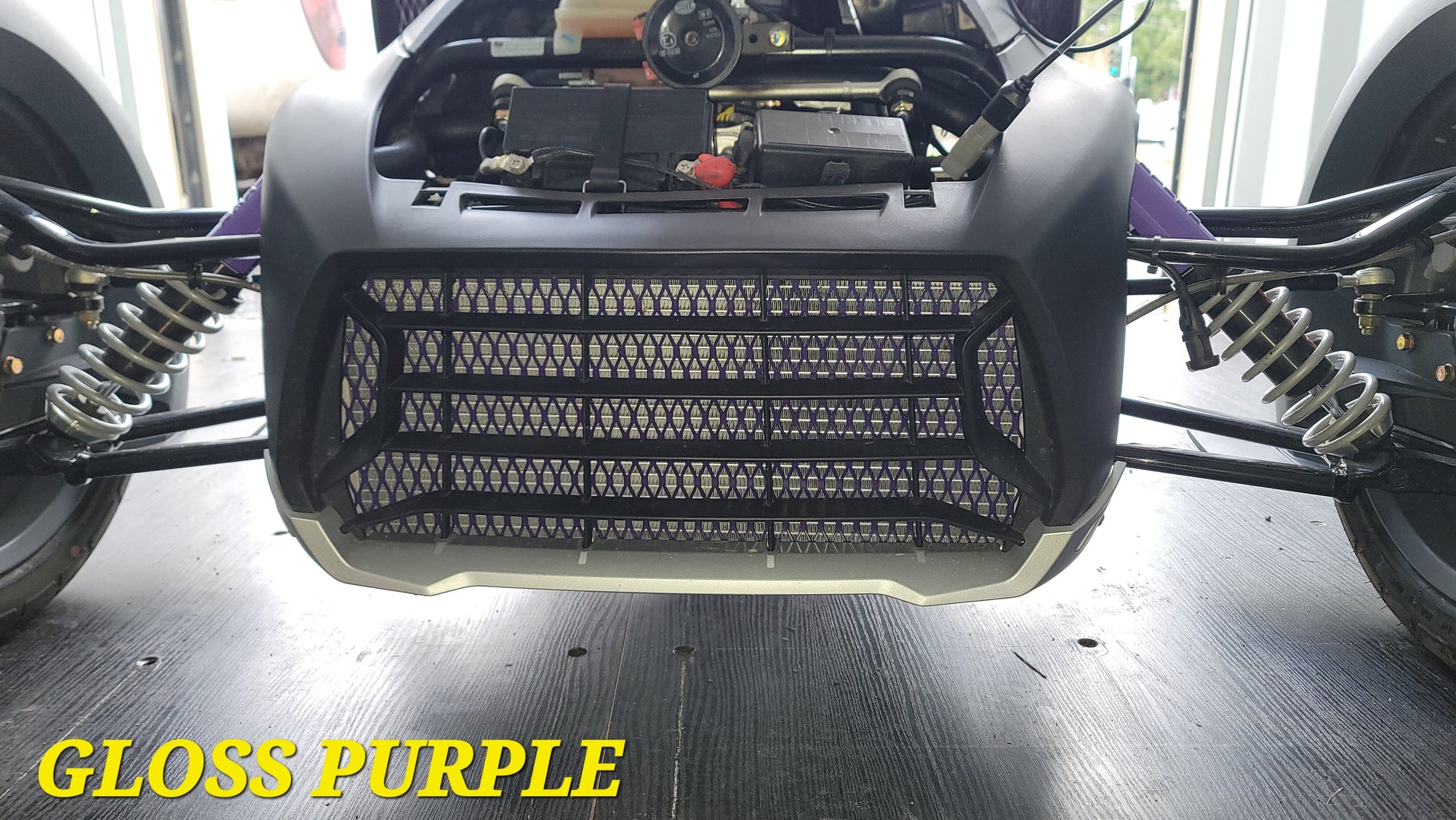 Can-Am Ryker Radiator Protective Grill - Howling Moto