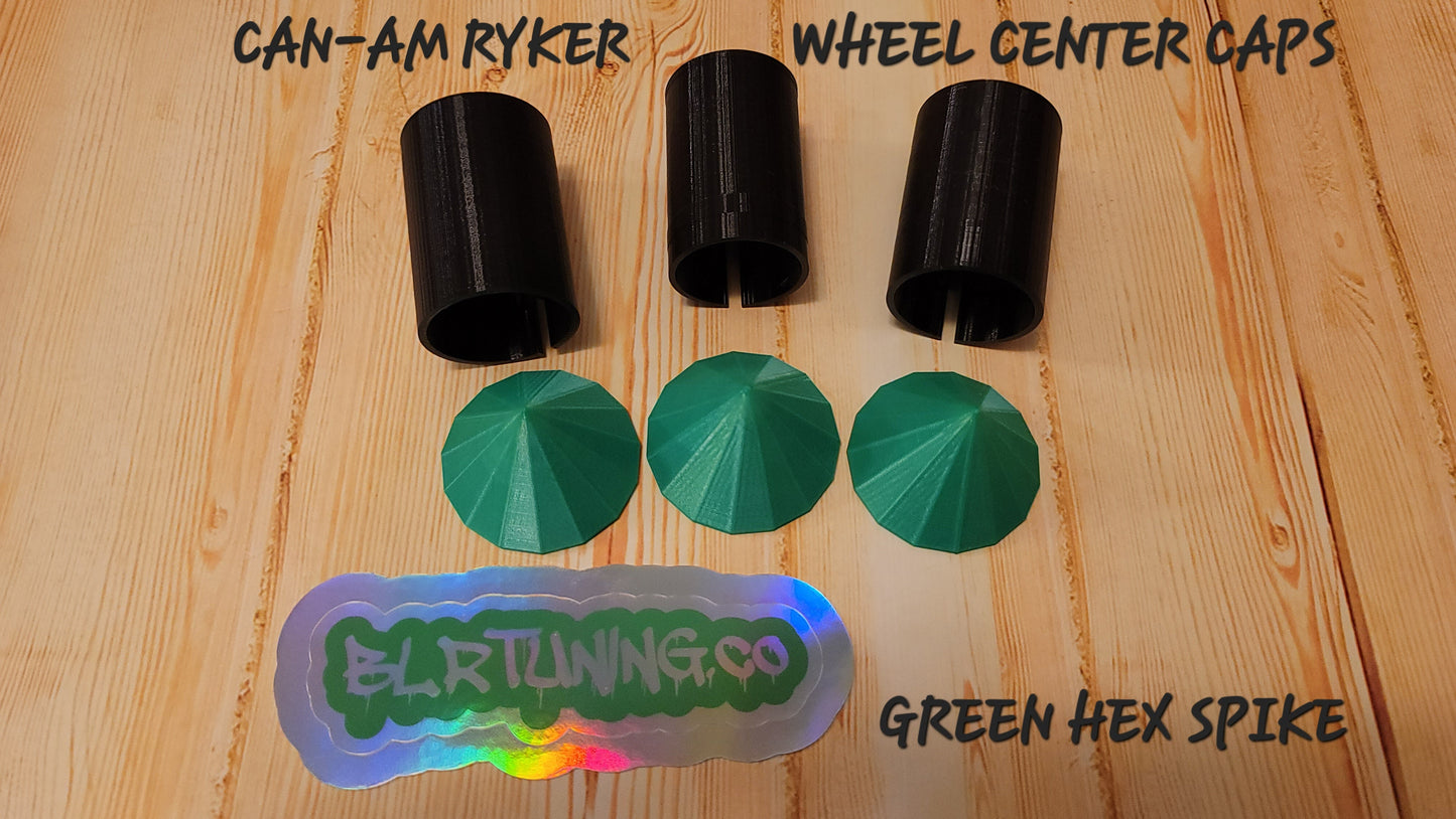 CAN-AM RYKER WHEEL CENTER CAPS - Howling Moto