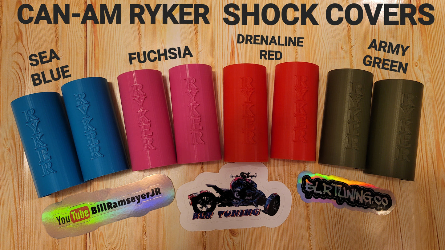 CAN-AM RYKER 600 or 900 Shock Covers - Howling Moto