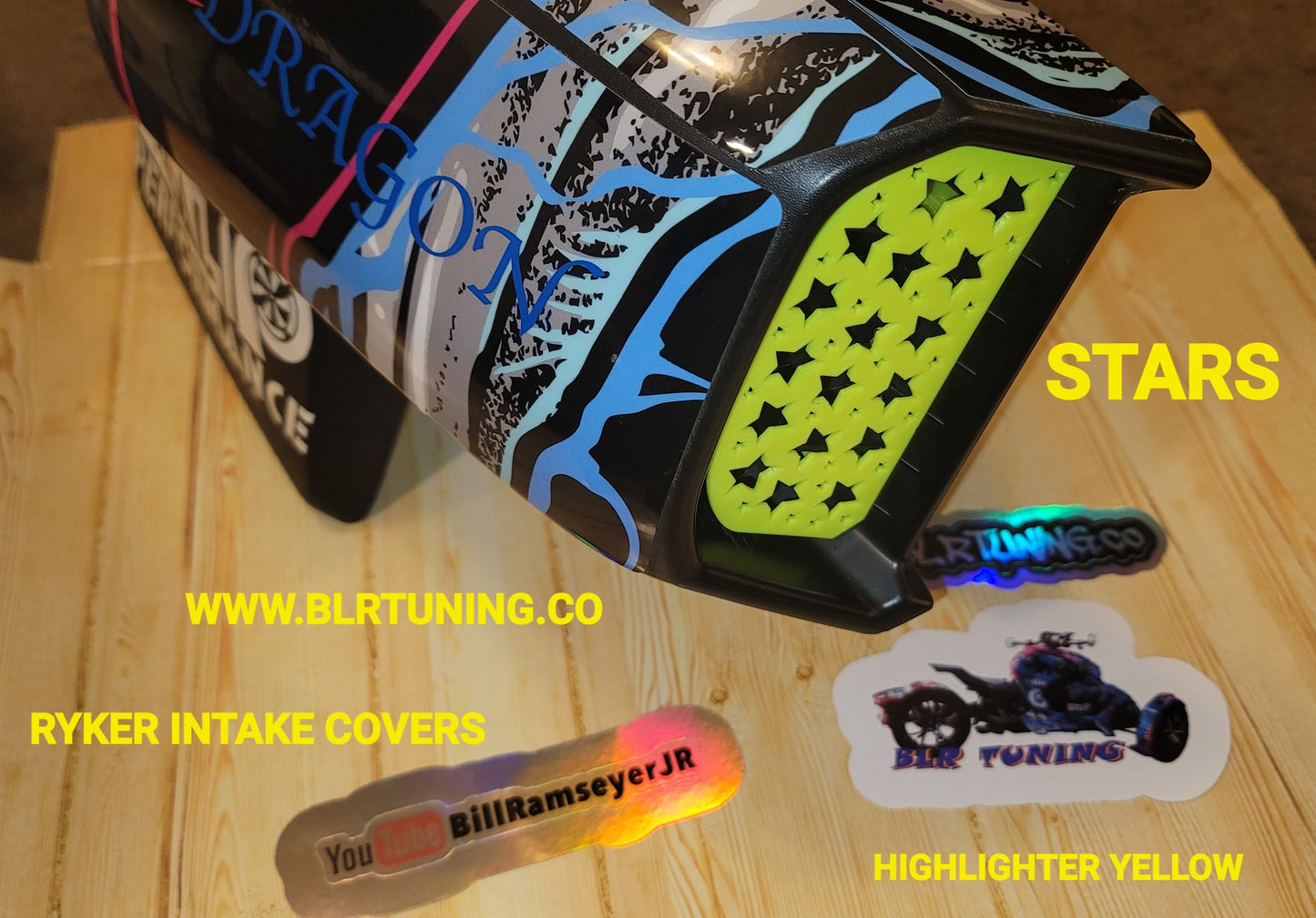 RYKER INTAKE COVERS - Howling Moto