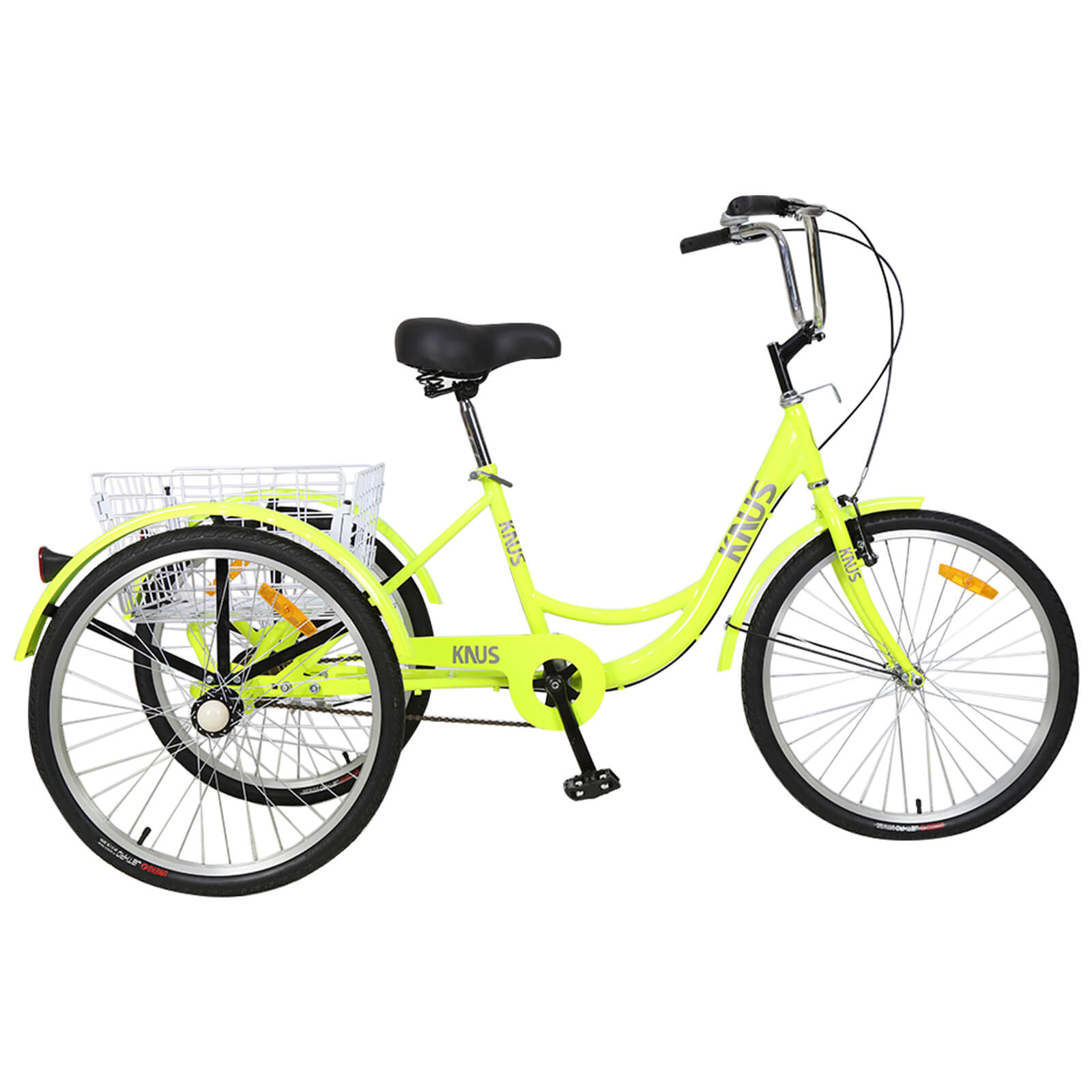 Knus Virbus 26“ Single-Speed Tricycle For Adults - Howling Moto