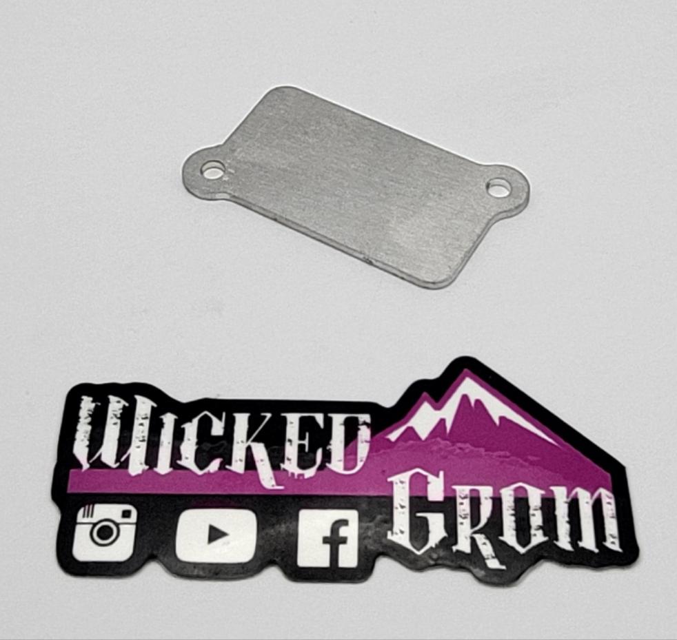 Air Injection Delete Plate - Howling Moto
