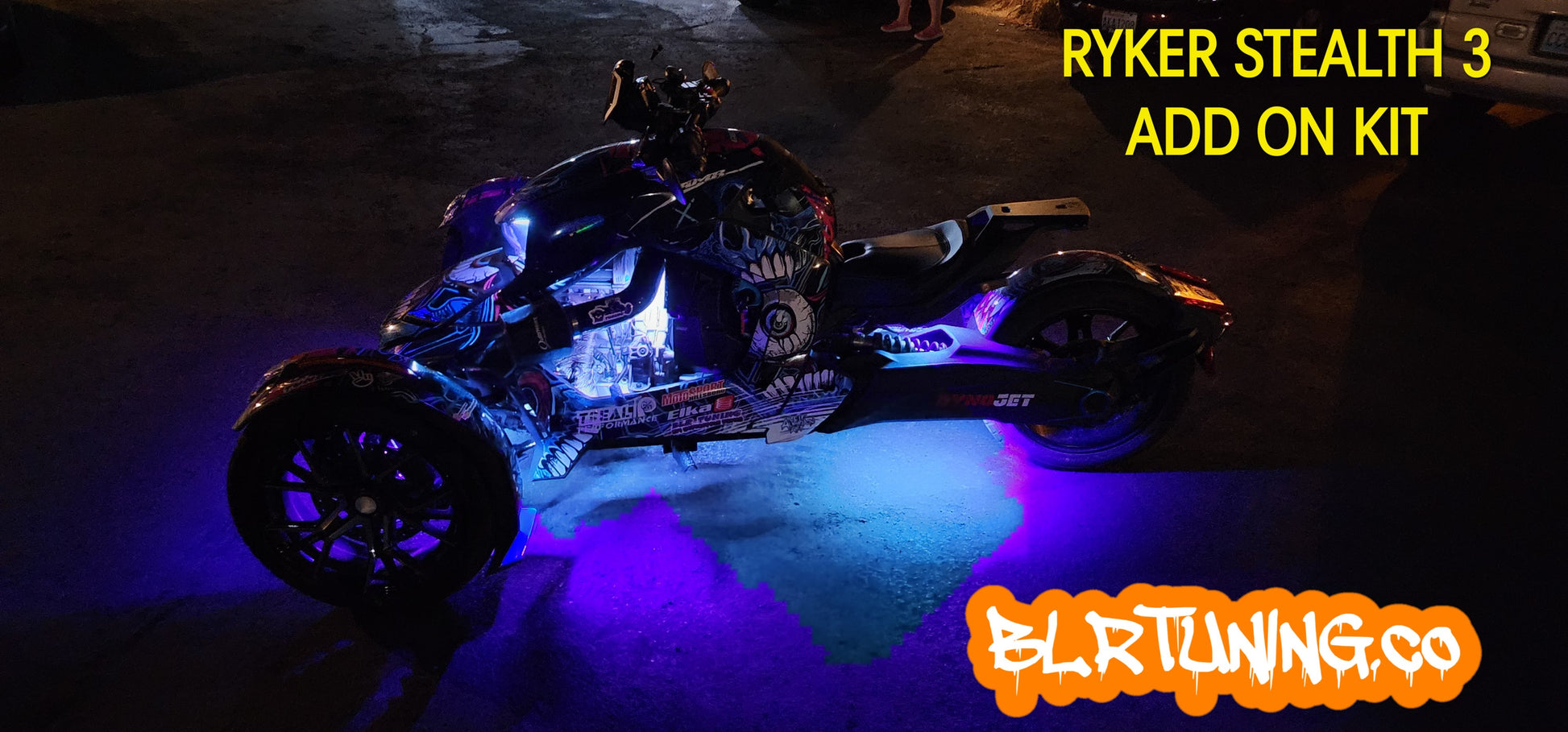STEALTH 3 ADD-ON LED KIT FOR CAN-AM RYKER - Howling Moto