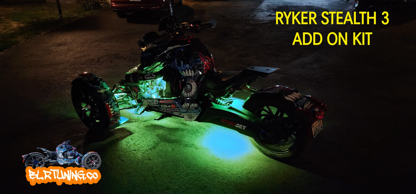 STEALTH 3 ADD-ON LED KIT FOR CAN-AM RYKER - Howling Moto