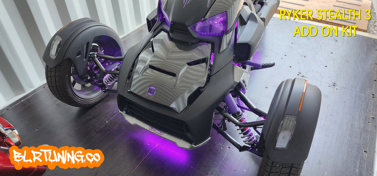 RYKER STEALTH 1 TO STEALTH 3 OR STEALTH 4 ADAPTER KIT - Howling Moto