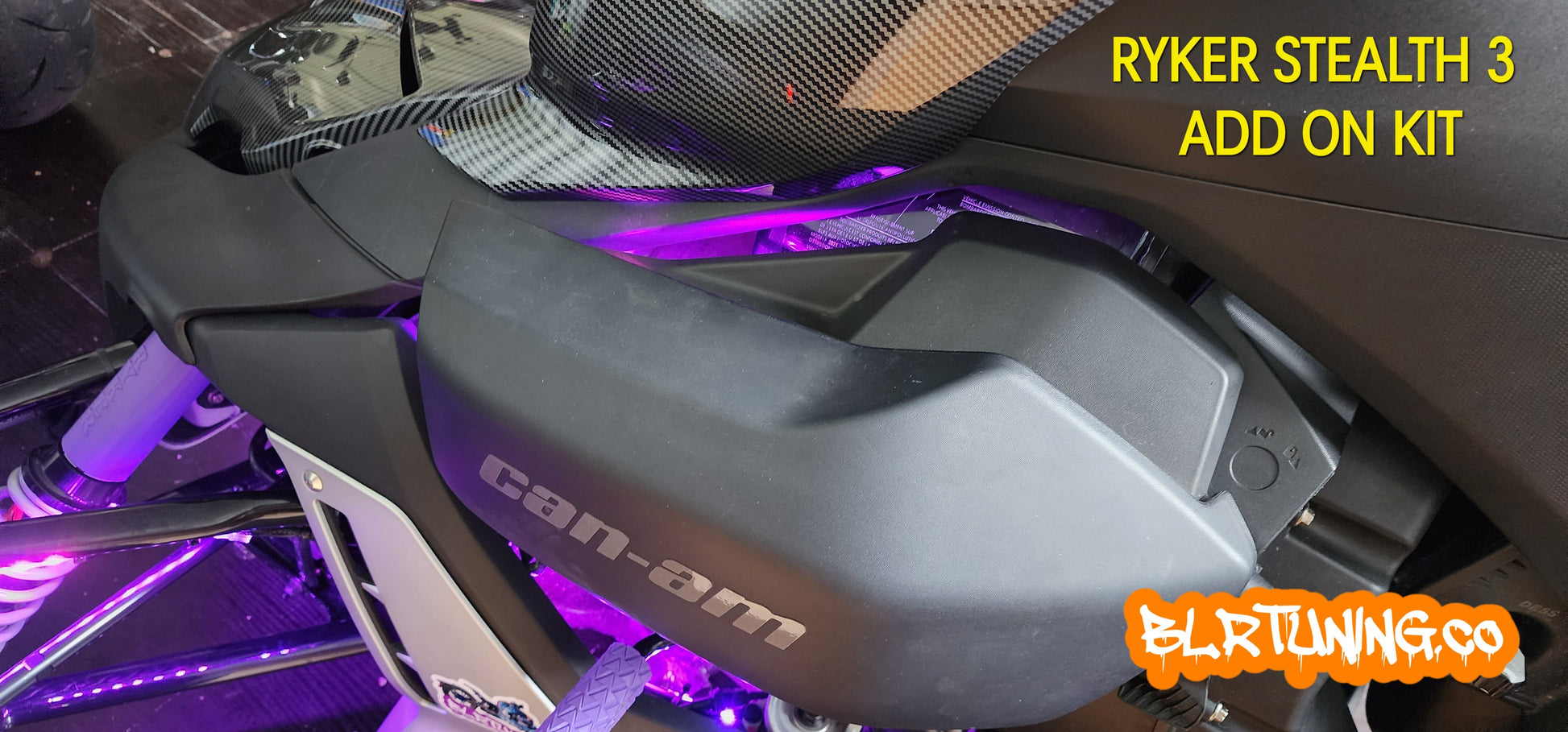 STEALTH 3 ADD-ON LED KIT FOR CAN-AM RYKER - Howling Moto