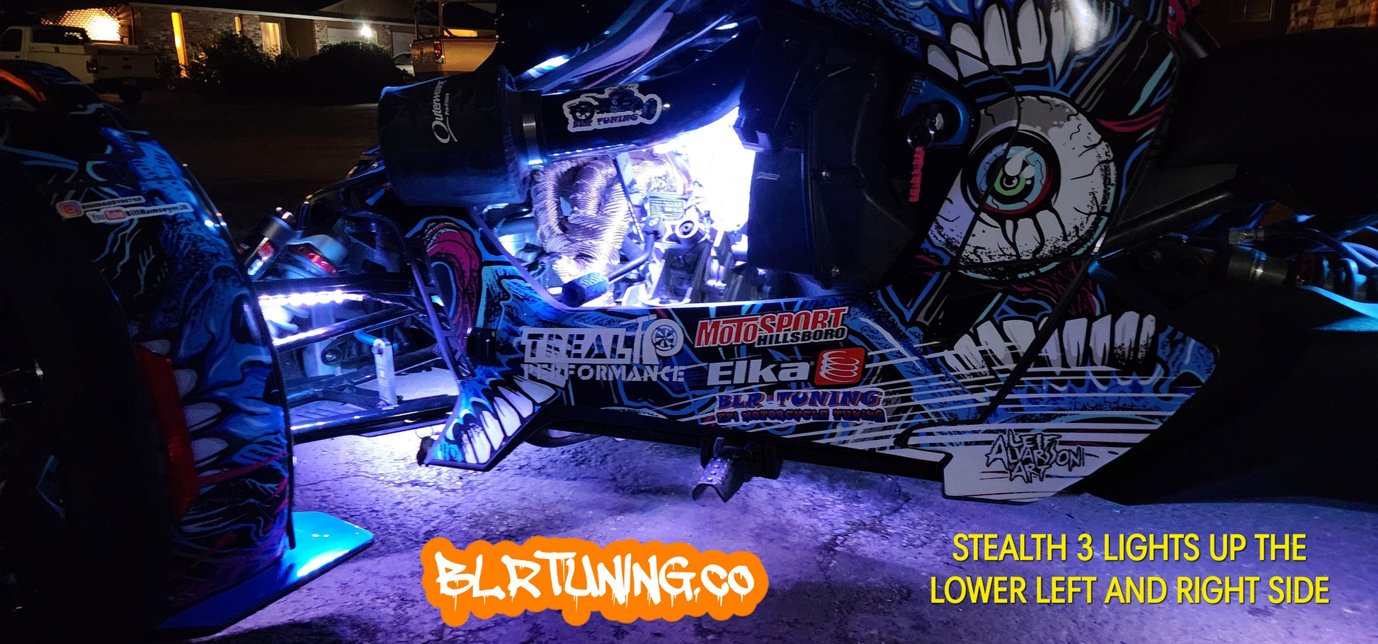STEALTH 3 ADD-ON LED KIT FOR CAN-AM RYKER - Howling Moto