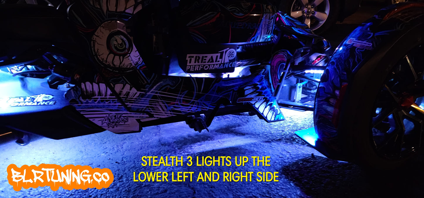 STEALTH 3 ADD-ON LED KIT FOR CAN-AM RYKER - Howling Moto