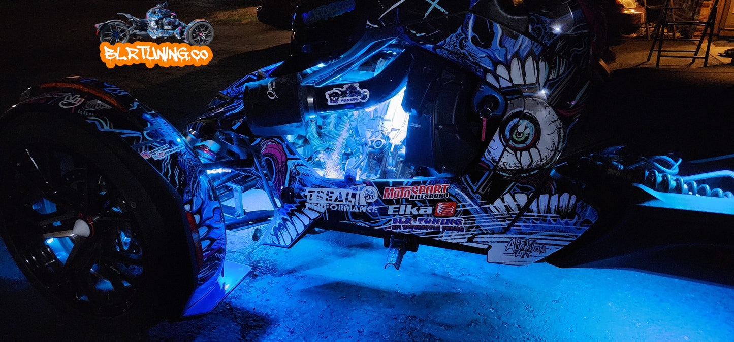 STEALTH LED COMPLETE BUNDLE FOR CAN-AM RYKER - Howling Moto