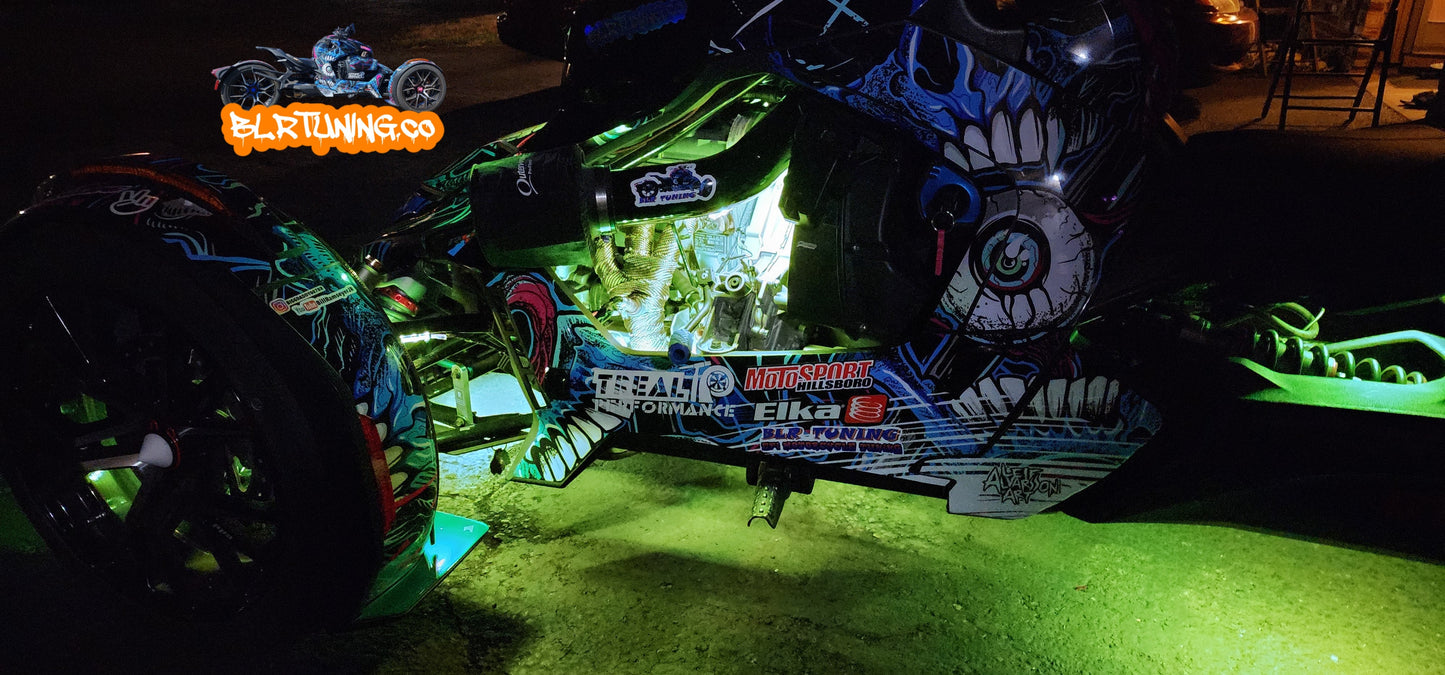 STEALTH LED COMPLETE BUNDLE FOR CAN-AM RYKER - Howling Moto