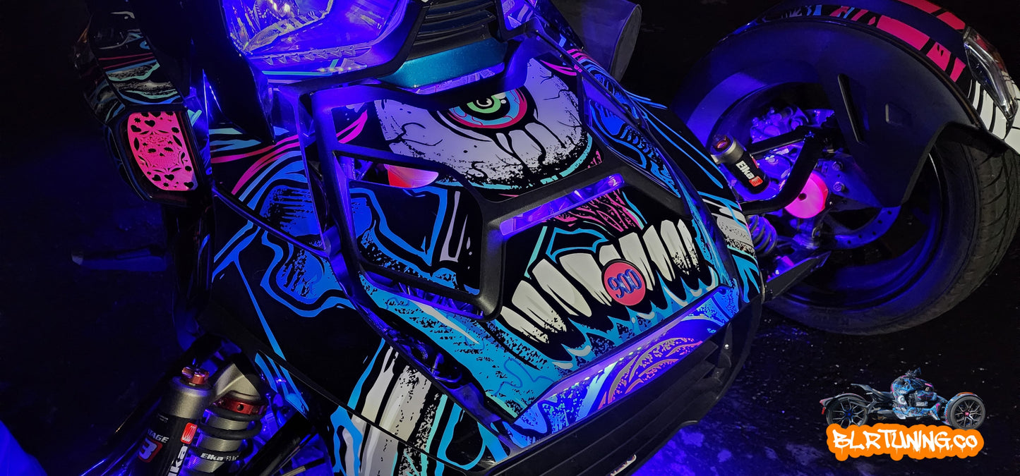 STEALTH LED COMPLETE BUNDLE FOR CAN-AM RYKER - Howling Moto