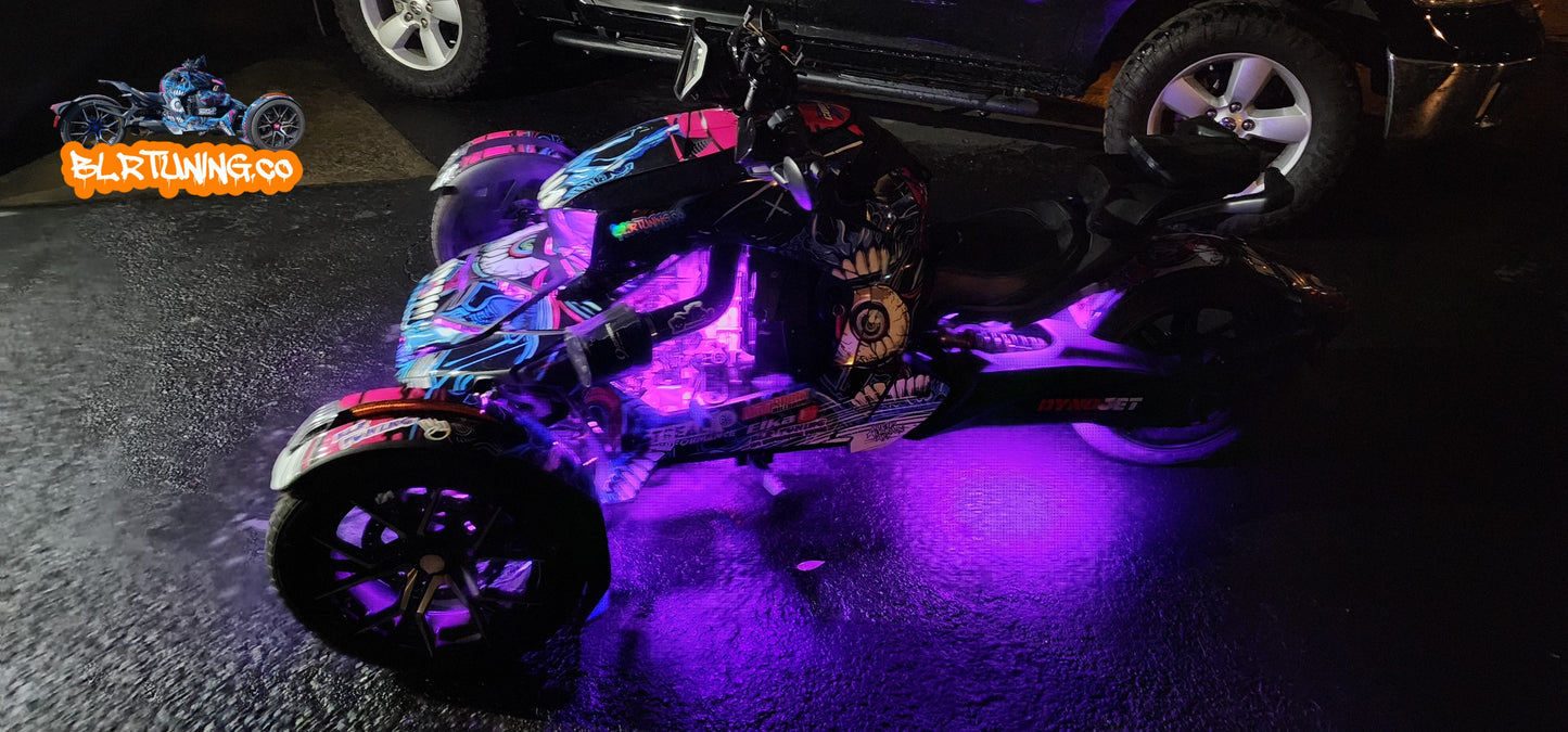 STEALTH LED COMPLETE BUNDLE FOR CAN-AM RYKER - Howling Moto