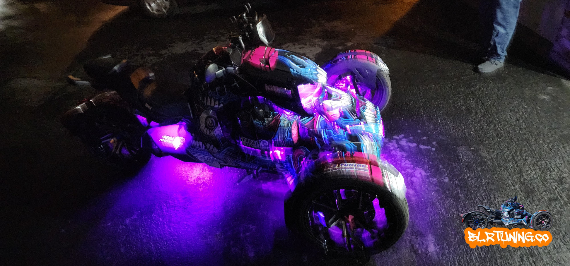 STEALTH LED COMPLETE BUNDLE FOR CAN-AM RYKER - Howling Moto