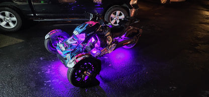 STEALTH 4 LED ADD-ON KIT FOR CAN-AM RYKER - Howling Moto