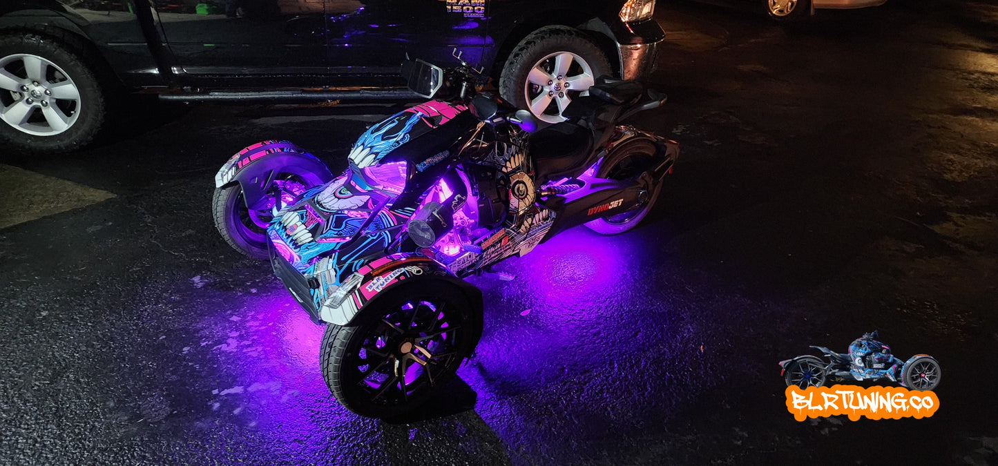 STEALTH LED COMPLETE BUNDLE FOR CAN-AM RYKER - Howling Moto