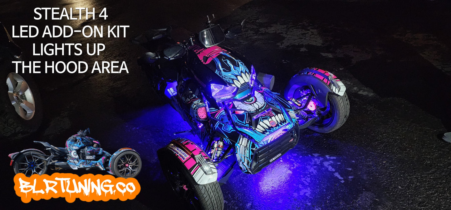 RYKER STEALTH 1 TO STEALTH 3 OR STEALTH 4 ADAPTER KIT - Howling Moto