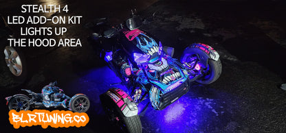 RYKER STEALTH 1 TO STEALTH 3 OR STEALTH 4 ADAPTER KIT - Howling Moto