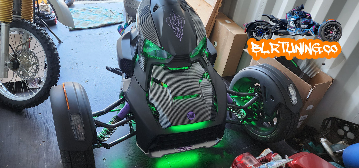 STEALTH LED COMPLETE BUNDLE FOR CAN-AM RYKER - Howling Moto