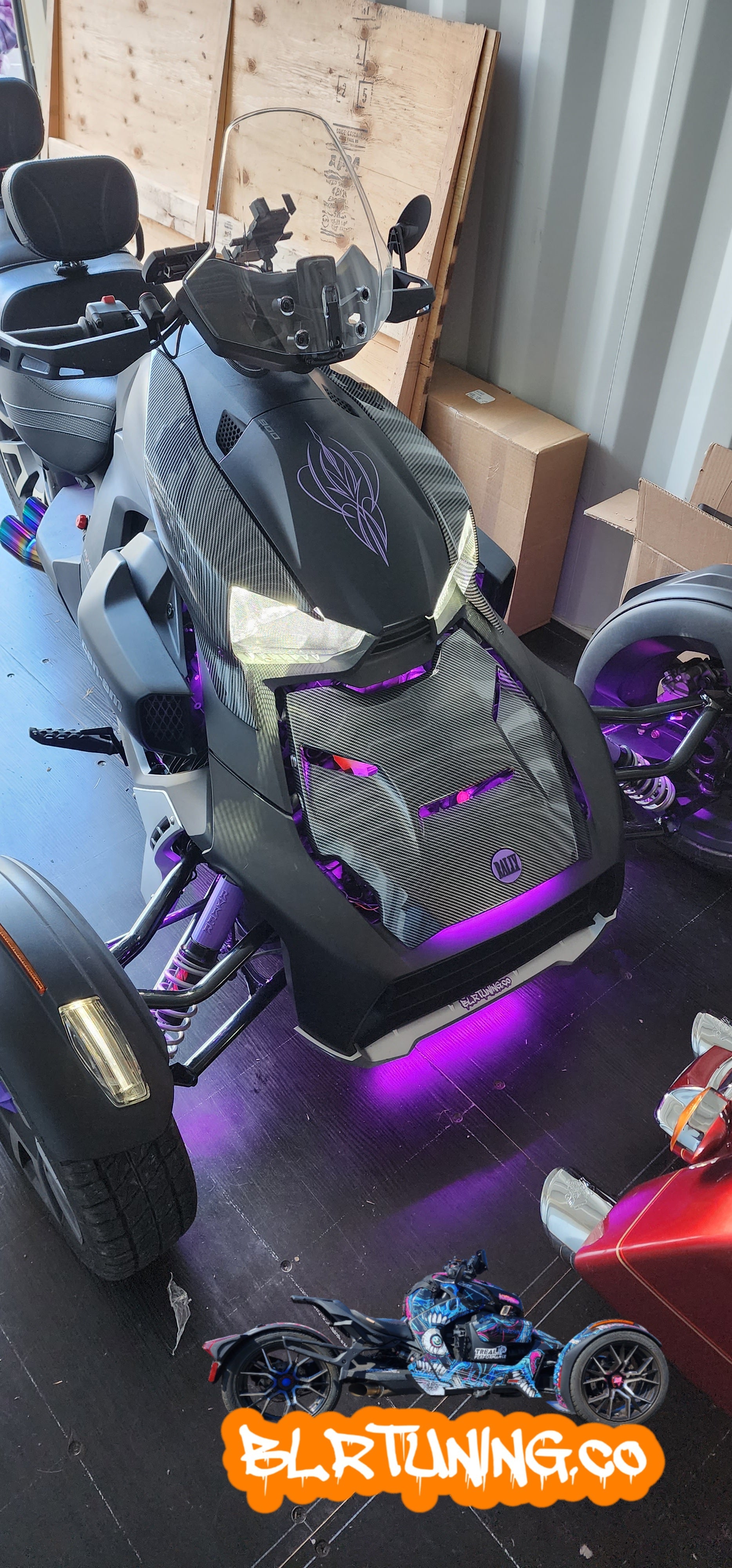 STEALTH LED COMPLETE BUNDLE FOR CAN-AM RYKER - Howling Moto