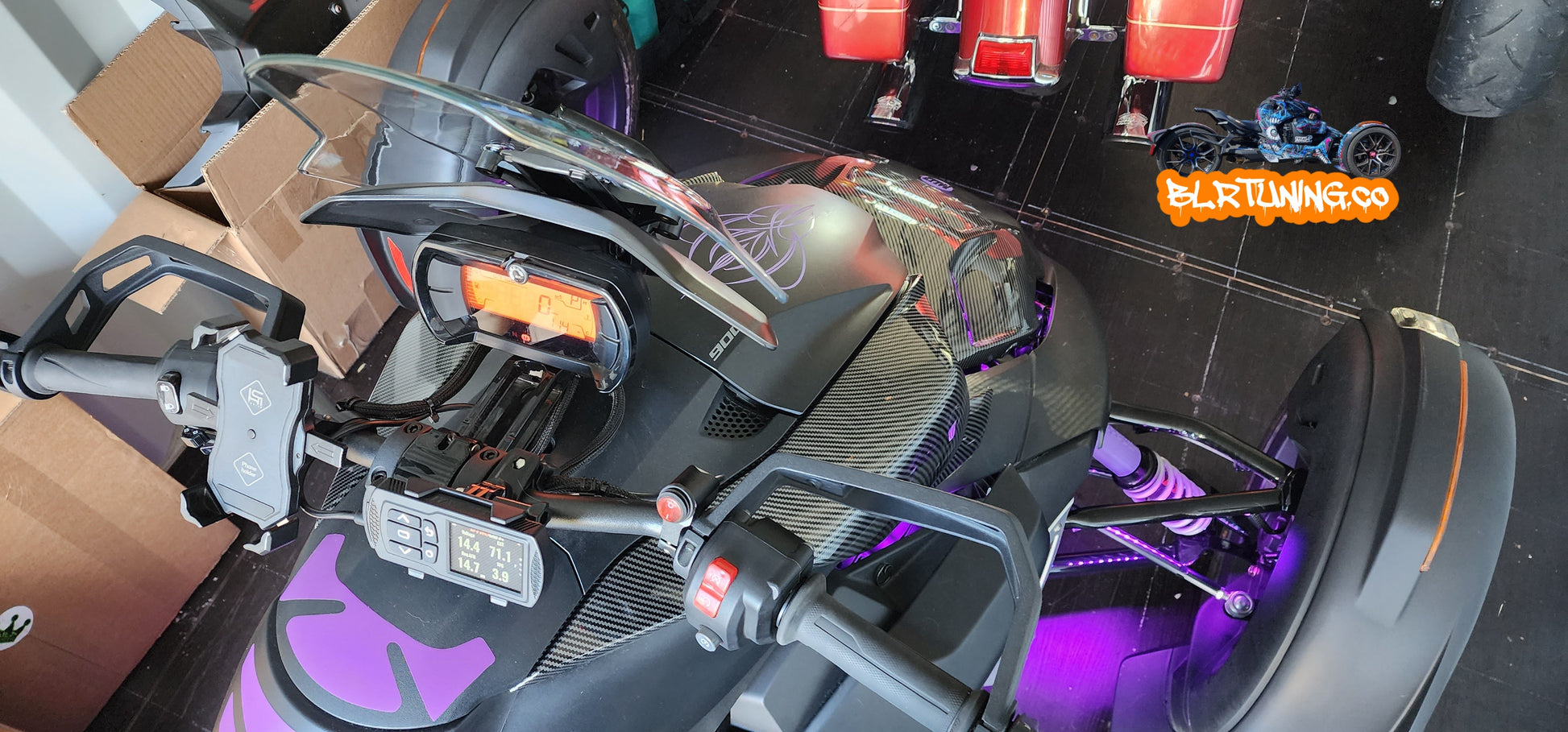 STEALTH LED COMPLETE BUNDLE FOR CAN-AM RYKER - Howling Moto