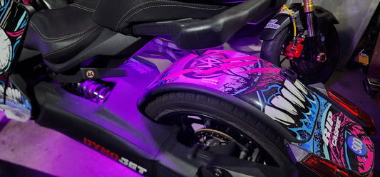 CAN-AM RYKER STEALTH 5 LED ADD-ON KIT FOR MAX MOUNT - Howling Moto