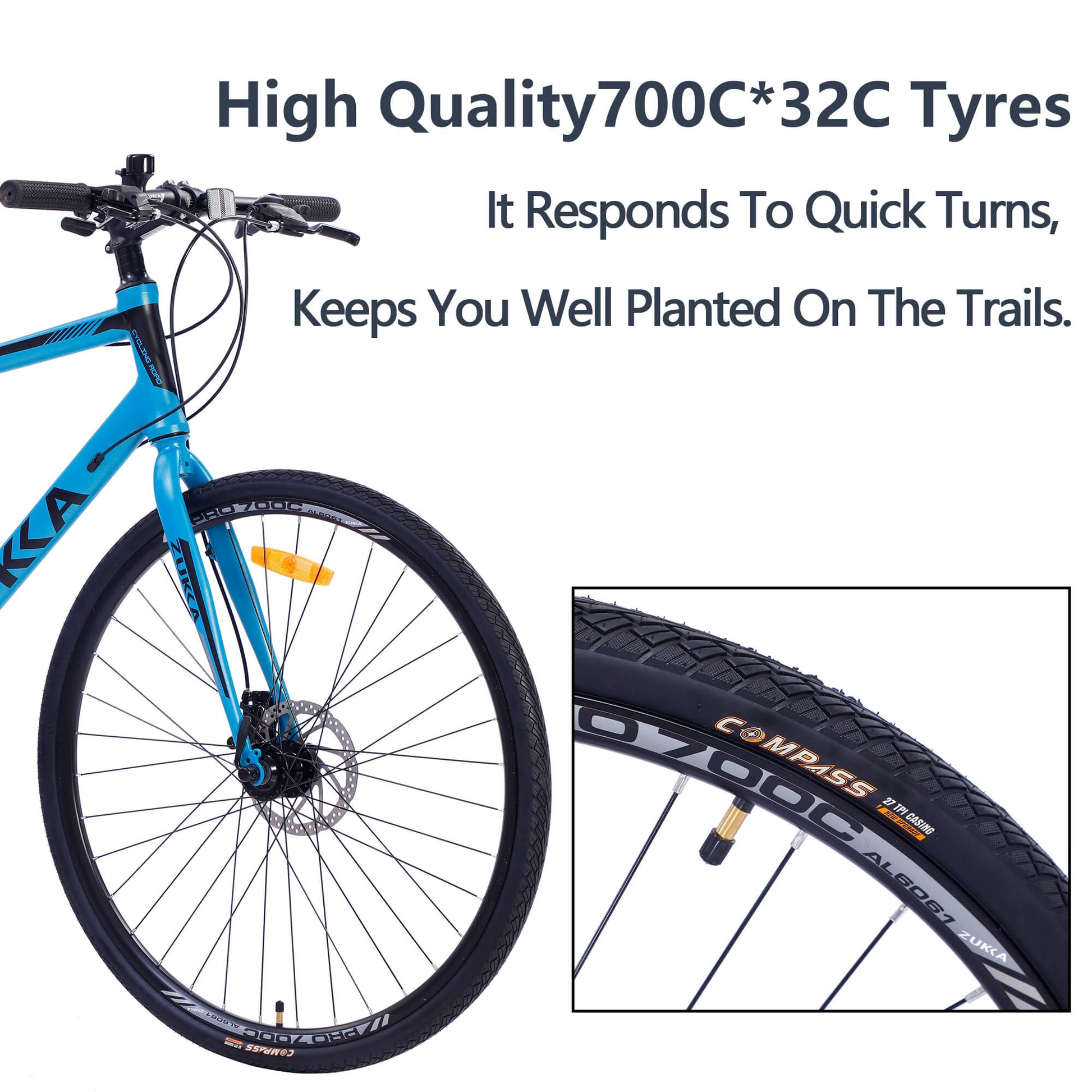 Zukka Seagull 700×32C - Howling Moto