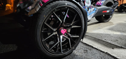 CAN-AM RYKER HEART CENTER CAPS - Howling Moto