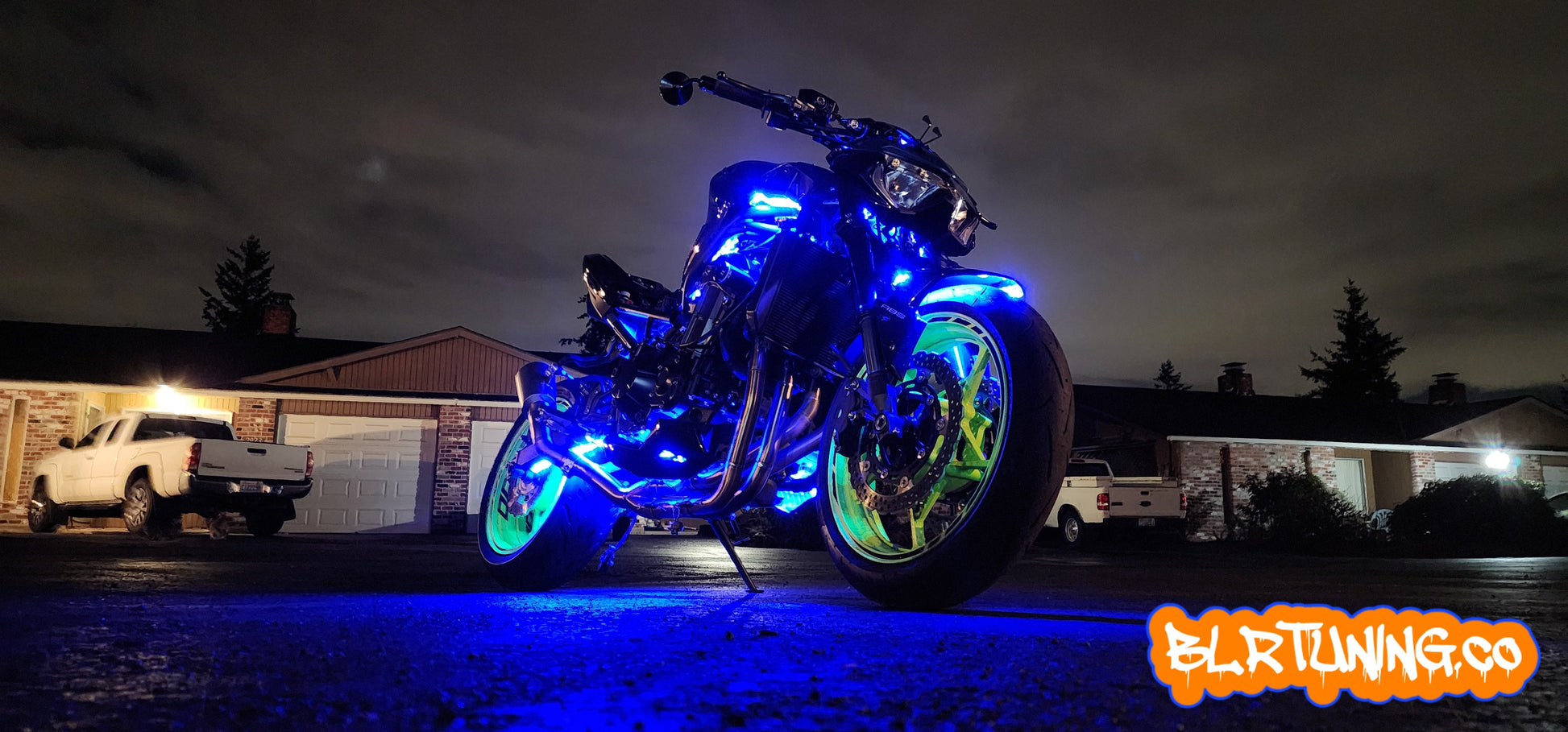 STEALTH LED KIT FOR NAKED AND SPORT BIKE - Howling Moto