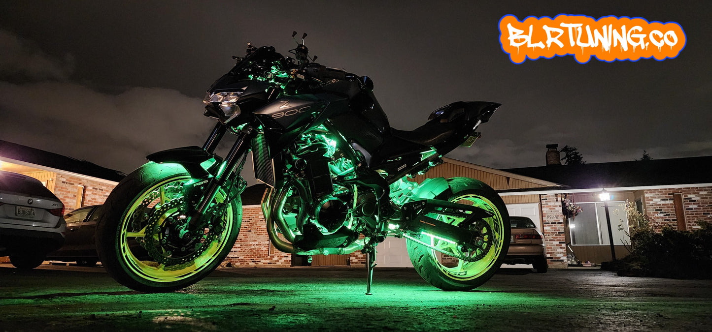STEALTH LED KIT FOR NAKED AND SPORT BIKE - Howling Moto