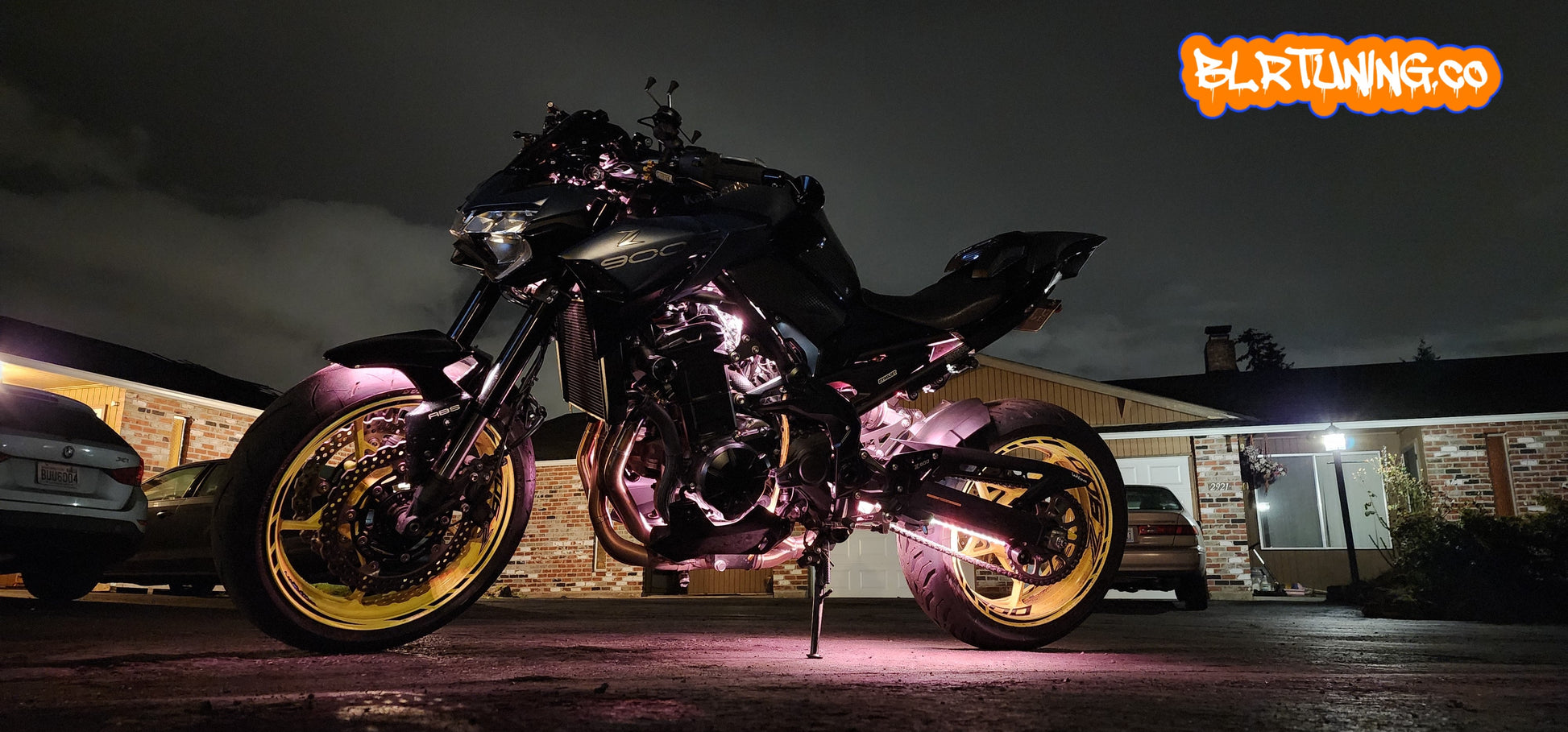 STEALTH LED KIT FOR NAKED AND SPORT BIKE - Howling Moto