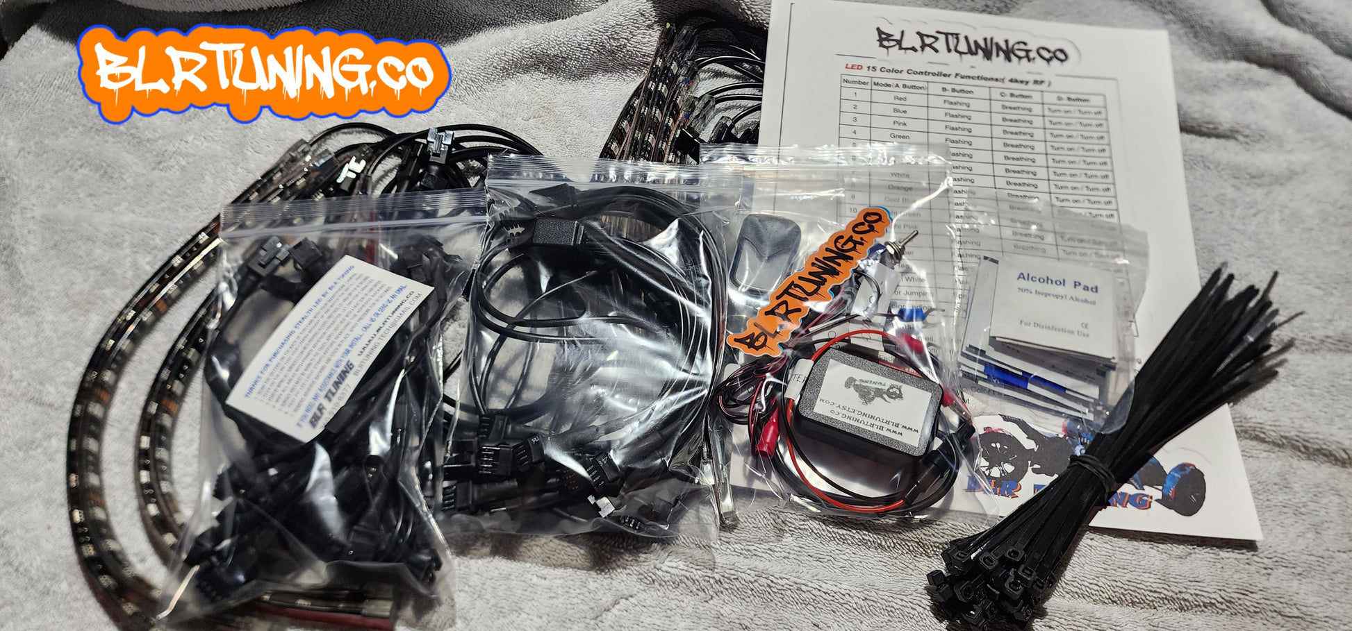STEALTH LED KIT FOR NAKED AND SPORT BIKE - Howling Moto