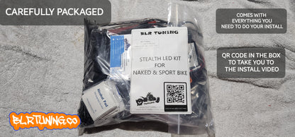 STEALTH LED KIT FOR NAKED AND SPORT BIKE - Howling Moto