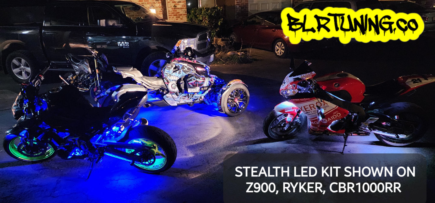 STEALTH LED KIT FOR NAKED AND SPORT BIKE - Howling Moto